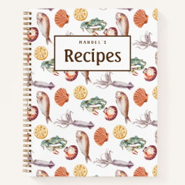 Frische Meeresfrüchte - individuelles Rezept Buch