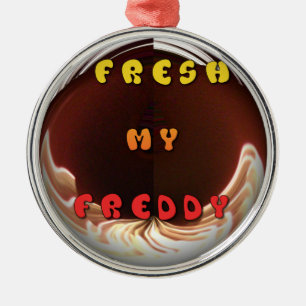Frische mein freddy Fire Burning Hakuna Matata im  Silbernes Ornament