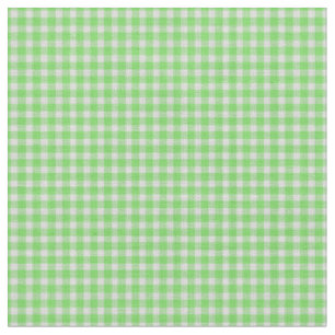 Frische Minzgrüne Gingham Karierte Karos Stoff