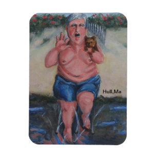 Frische Muscheln Magnet