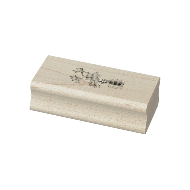 frische Narzissen Gummistempel (Stempel)