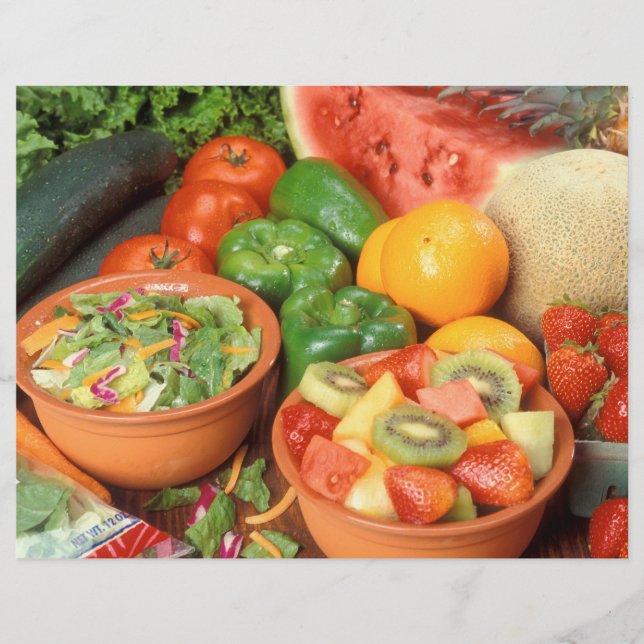 Frische Obst und Gemüse Flyer (Vorne)