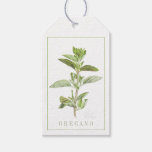 FRISCHE OREGANO-Geschenketiketten Geschenkanhänger
