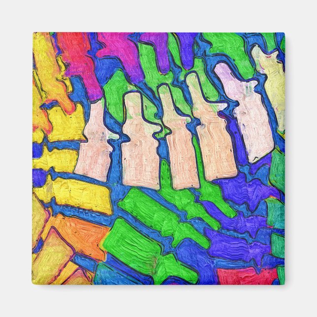 Frische Pasta machen Magnet (Vorne)