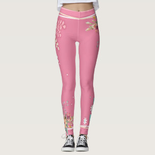 Frische Pasta machen Rosa MASI - Museo d'arte dell Leggings