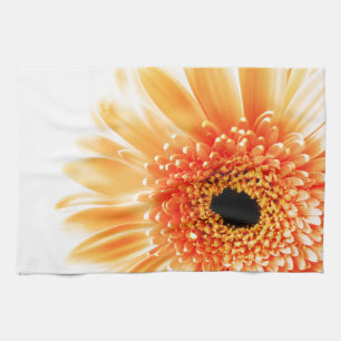 Frische Pinke Gerbera-Margerite Fotografie Geschirrtuch