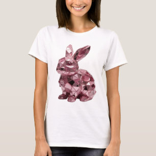 Frische rosa ABSTRACT ART Grafikdesign T-Shirt