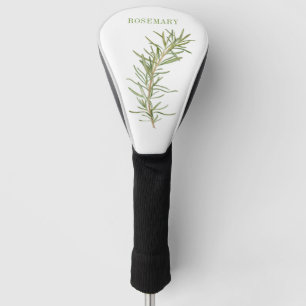 FRISCHE ROSEMARY Golf Driver Cover + Text Headcover