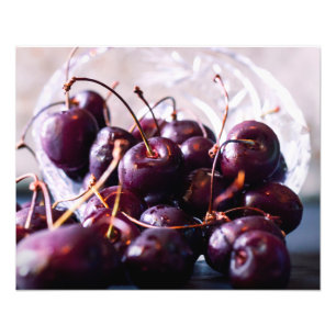 Frische rote Kirschen Fotografie