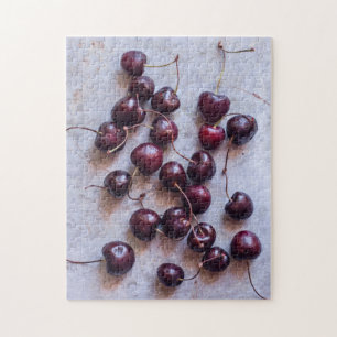 Frische rote Kirschen Fotografie