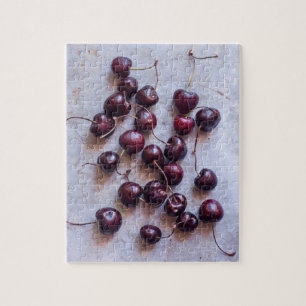 Frische rote Kirschen Fotografie