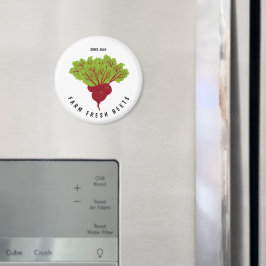 Frische Rüben-Kollektion Magnet