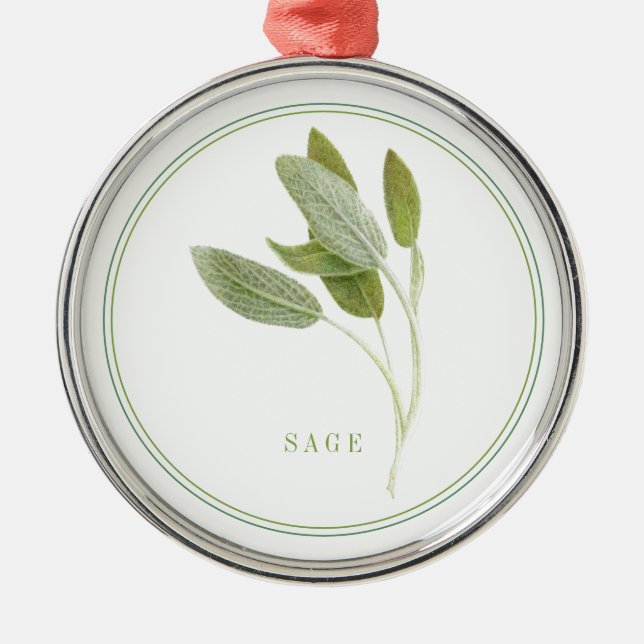 FRISCHE SÄCKE Premium RUNDORGANISATION Ornament Aus Metall (Vorne)