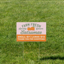 Frische Satsumas zum Verkauf