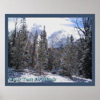 Frische Schnee auf schnellem Blitz