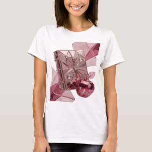 Frische silberne ABSTRACTE KUNST Abstrakte Gestalt T-Shirt
