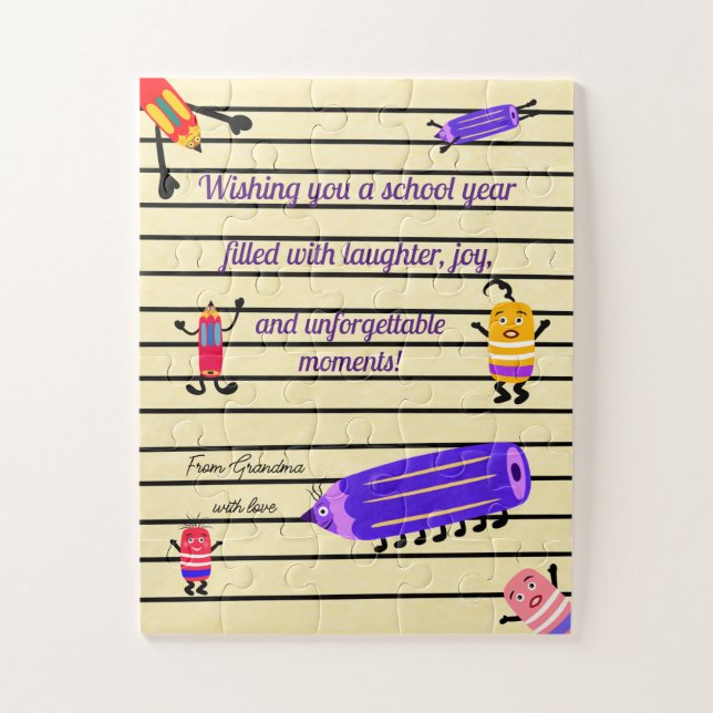 Frische Stifte und Gummen (Vertikal)