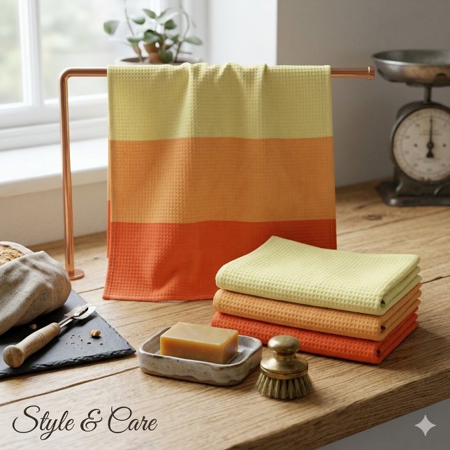Frische Streifen: Zeitgenössisches Handtuch mit Mu (Fresh Stripes Contemporary Multi-Tone Hand Towel)