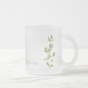 FRISCHE THYME Mattierte Tasse