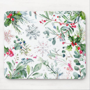 frische Winterfrüchte Mousepad