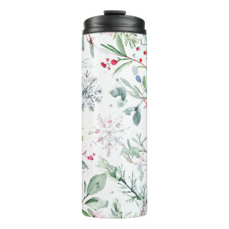 frische Winterfrüchte Thermosbecher