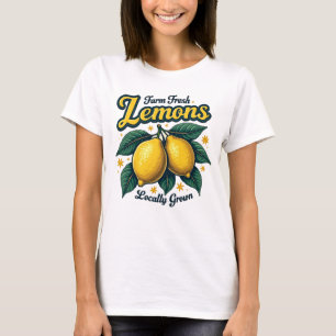 Frische Zitronen in der Region T - Shirt für Fraue