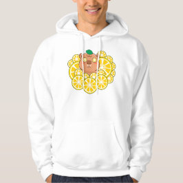 Frische Zitronenscheiben Capybara Hoodie