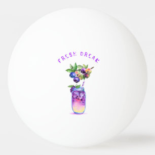 Frischer Blueberry Drink Ping Pong Ball - Benutzer Tischtennisball