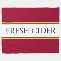 FRISCHER CIDER farbenfrohe Apple Red White Stripes