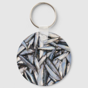 Frischer Fisch - Lebensmittelzutaten. Schlüsselanhänger