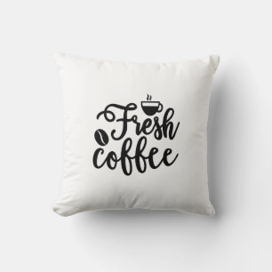 Frischer Kaffee Kissen