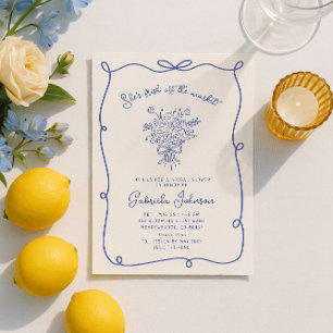 Frischer Markt Bridal Dusche Einladung