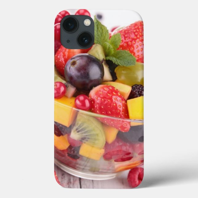 Frischer Obstsalat Case-Mate iPhone Hülle (Rückseite)