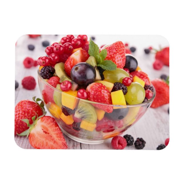 Frischer Obstsalat Magnet (Horizontal)