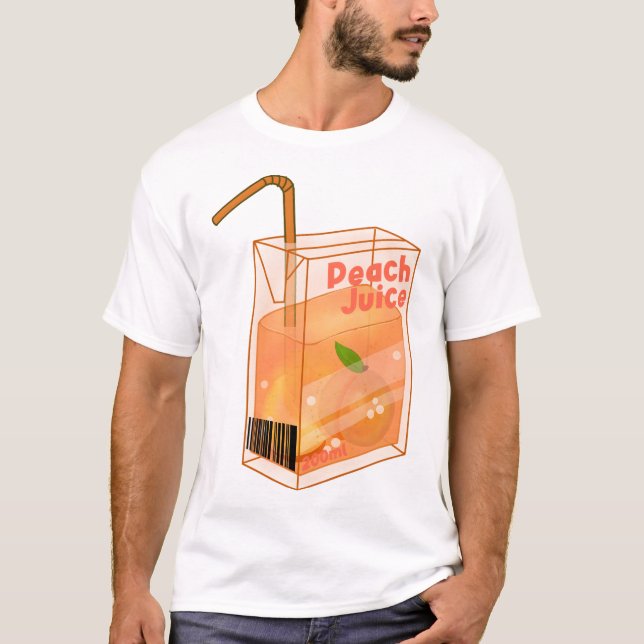 Frischer Pfirsichsaft T-Shirt (Vorderseite)