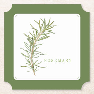 FRISCHER ROSEMARY Ticket Paper Untersetzer (+text)