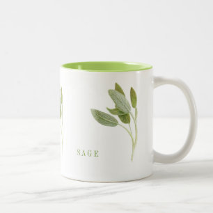 Frischer Salbei Limette Zweifarben-Mug Zweifarbige Tasse