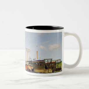 Frischer Wind auf dem Volga, 1895 Zweifarbige Tasse