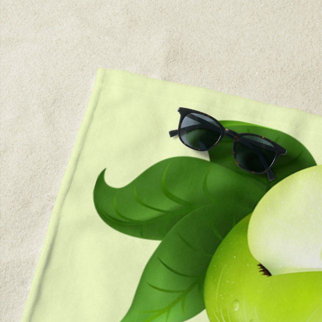 Frisches Apple Strandtuch (Beispiel)