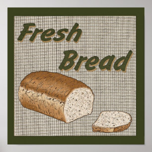 Frisches Brot Poster