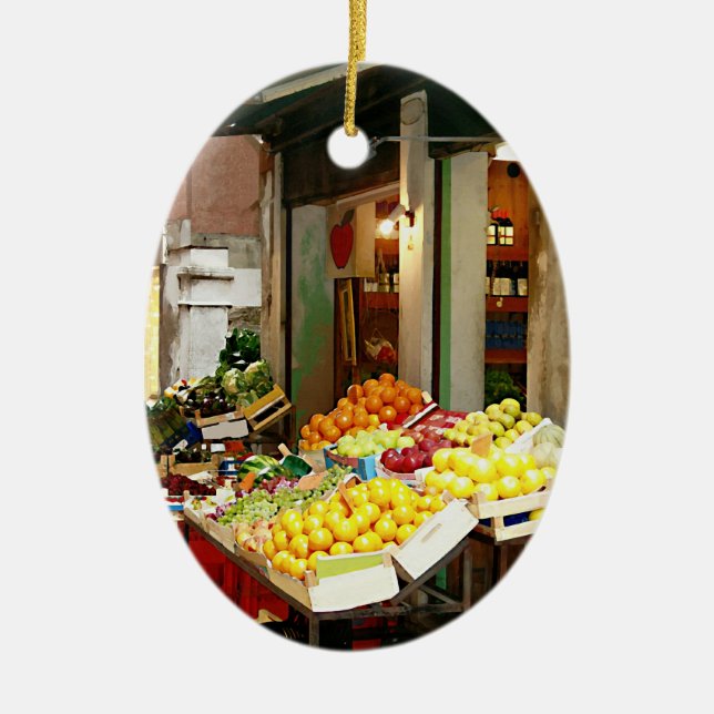 Frisches Erzeugnis Keramikornament (Vorne)