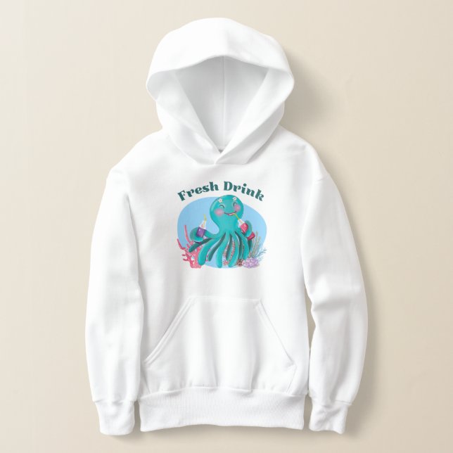 Frisches Getränk Hoodie (Ablage )