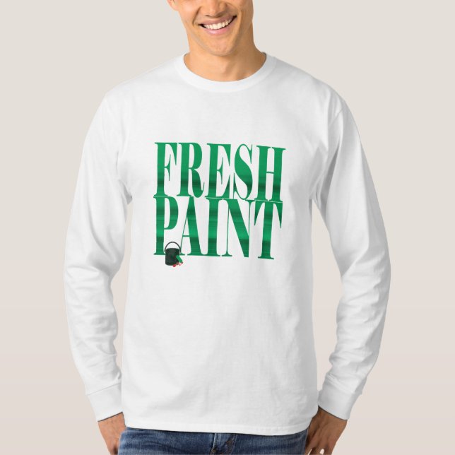 Frisches LackSweatshirt T-Shirt (Vorderseite)