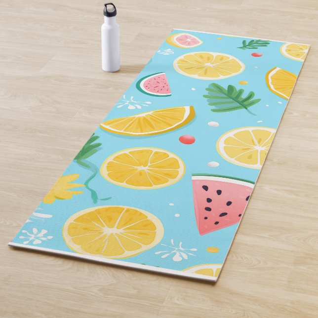 Frisches Obst Yogamatte (Beispiel)