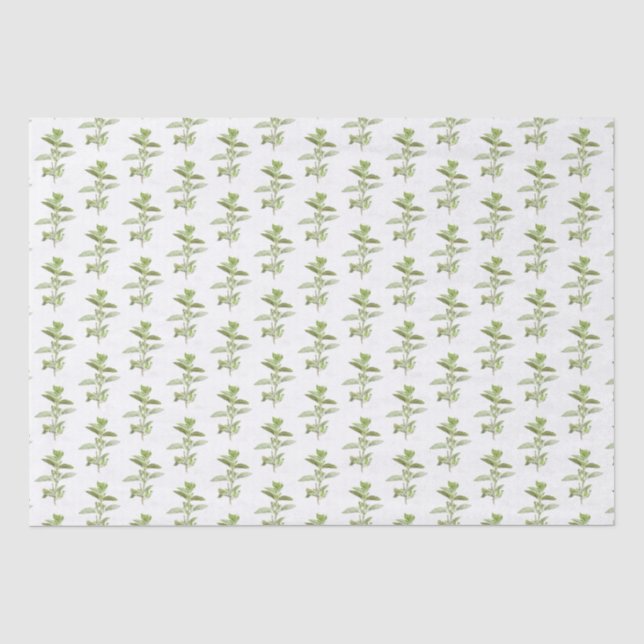 FRISCHES OREGANO Tissue Paper Seidenpapier (Vorderseite)