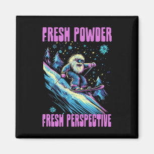 Frisches Pulver Magnet