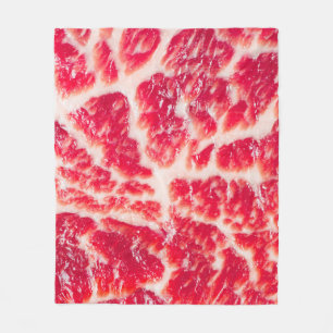 Frisches Rindfleisch-Steak-Fleisch, marmoriert, na Fleecedecke
