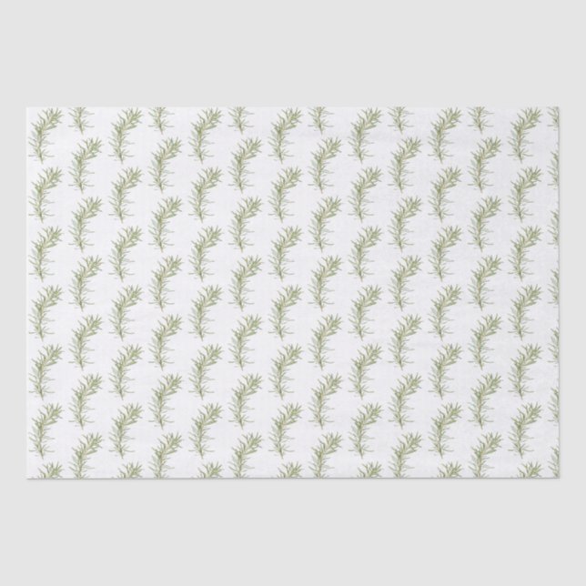 FRISCHES ROSEMARY Tissue Paper Seidenpapier (Vorderseite)