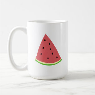 Frisches rotes Wassermelonenscheibe Sommergeschenk Kaffeetasse