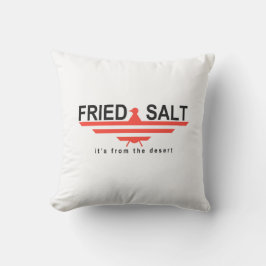 Frisches Salz ist aus der Wüste Denton Texas Outdo Kissen